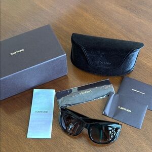 Tom Ford Black Sunglasses with Case